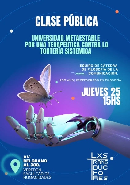 Universidad metaestable. Por una terapéutica contra la tontería sistémica